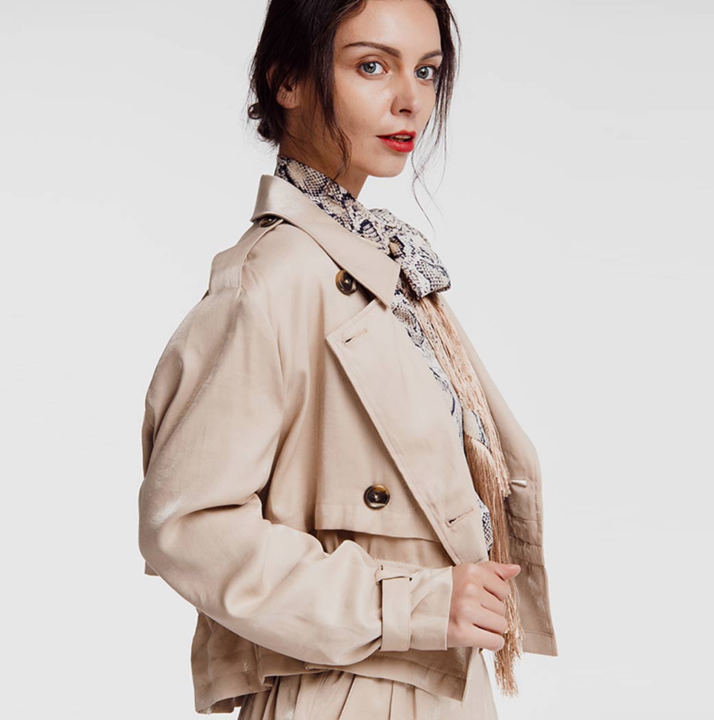 Beige Jacket | Esmerize Boutique